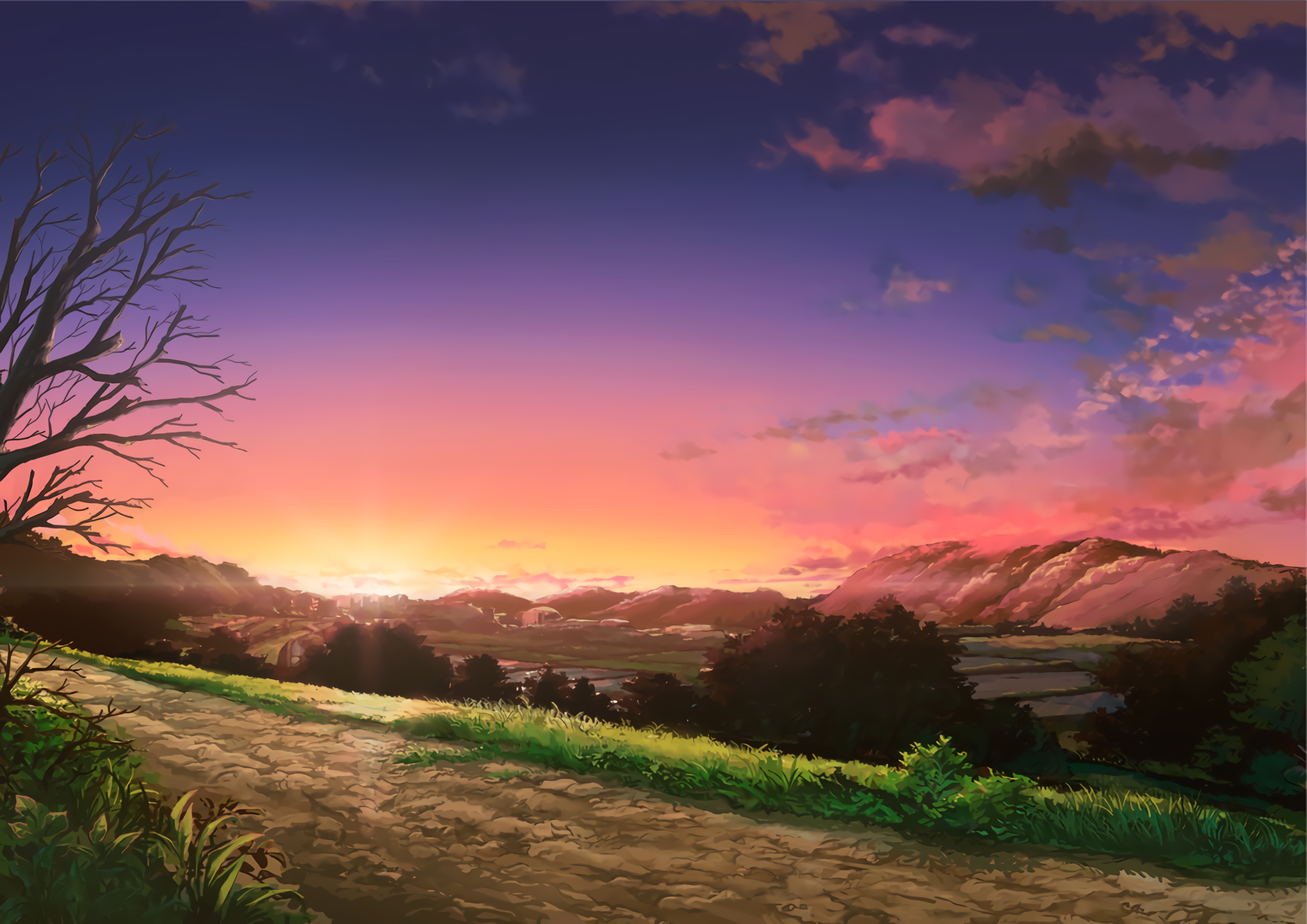 Nếu bạn cảm thấy cuộc sống đang quá xô bồ, hãy tìm đến bức hình Peaceful Sunset Anime. Cảnh hoàng hôn đầy màu sắc và những con tàu lướt sóng dưới ánh nắng bạc màu sẽ giúp bạn trở về với thiên nhiên, cảm nhận khoảnh khắc thoải mái và yên bình. Bạn sẽ tìm thấy sự cân bằng hoàn hảo cho tâm hồn của mình.