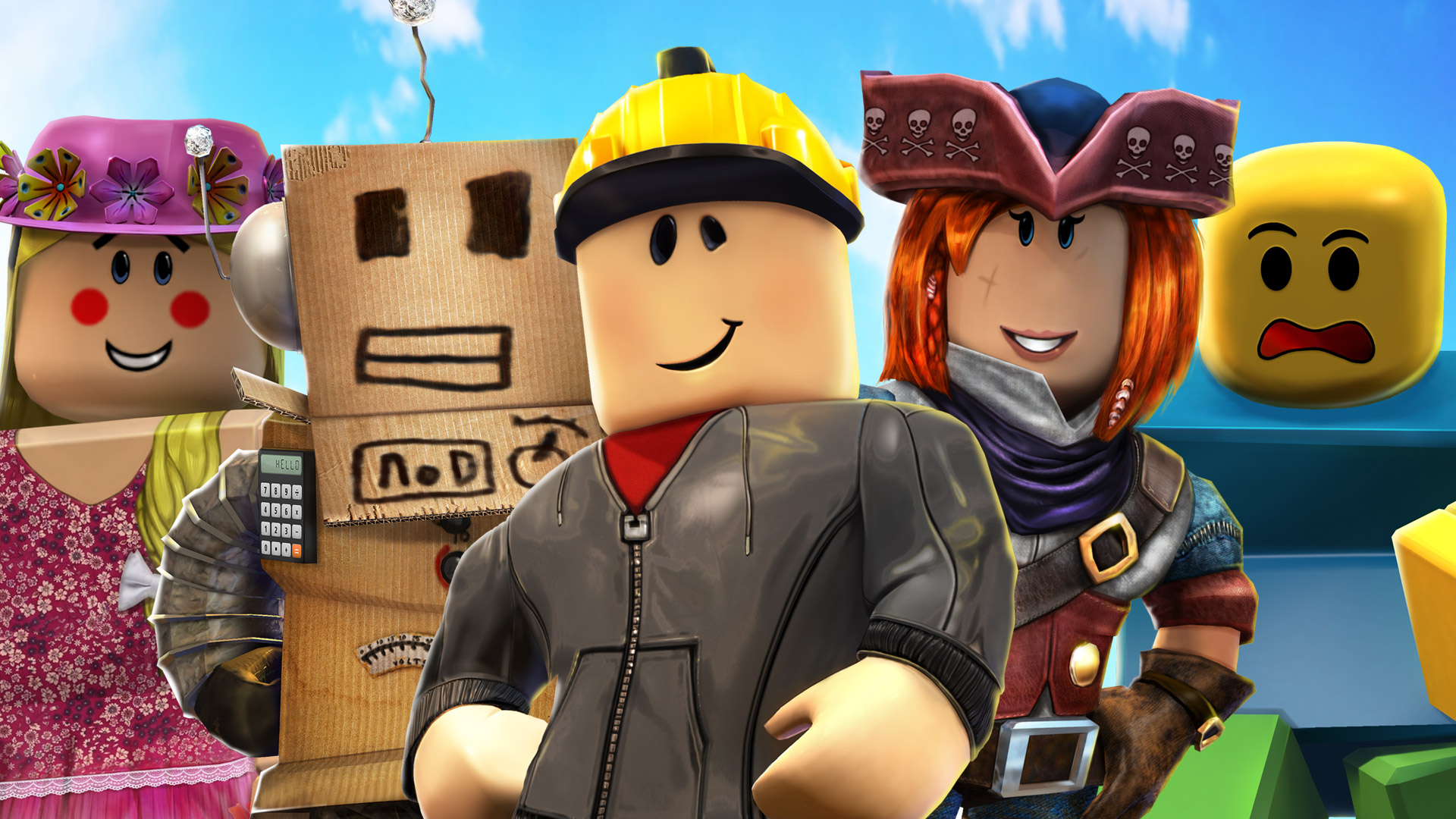 Roblox HD Wallpaper - Epic Avatars & Virtual World Background