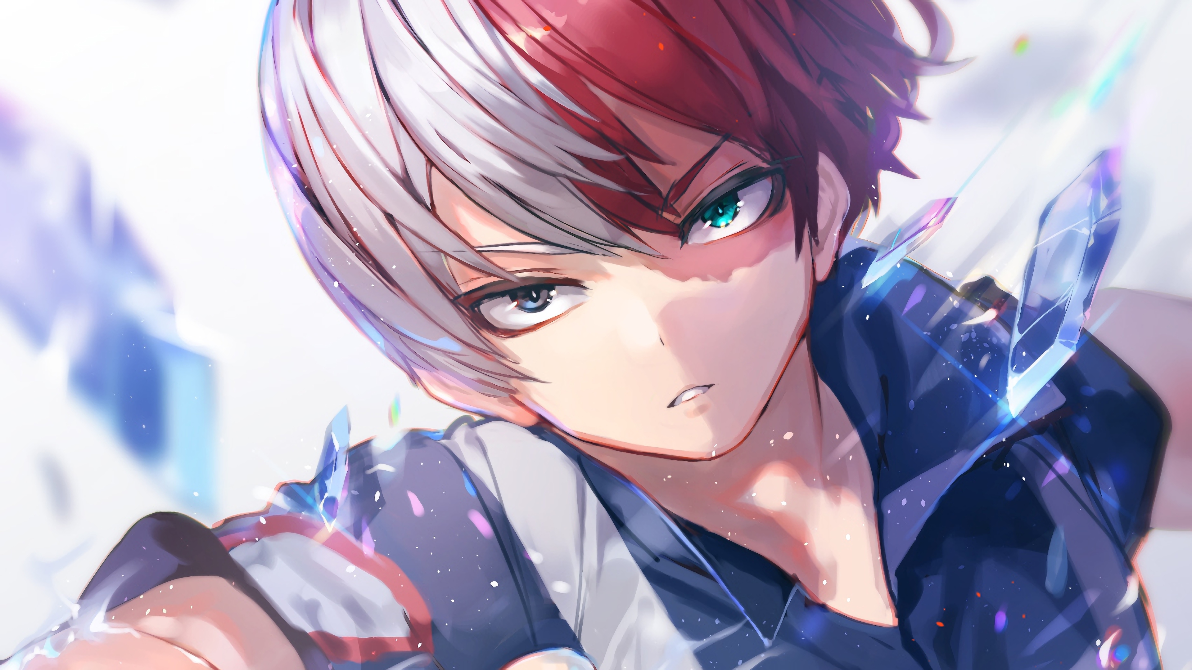 Shoto Todoroki From My Hero Academia Wallpaper Hd Anime 4k Wallpapers ...