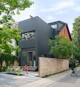 Exterior, House Building Type, and Wood Siding Material  Photo 1 of 16 in Contrast House by DUBBELDAM Architecture + Design