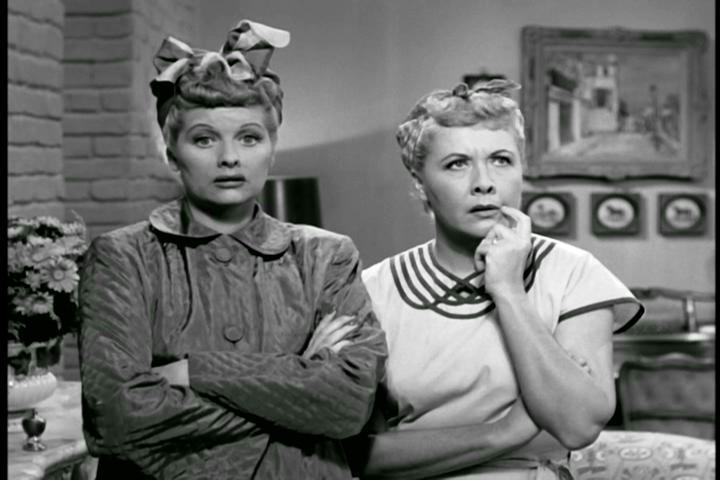 I Love Lucy (1x01- The Girls Want To Go To A Nightclub) - Lucille Ball ...