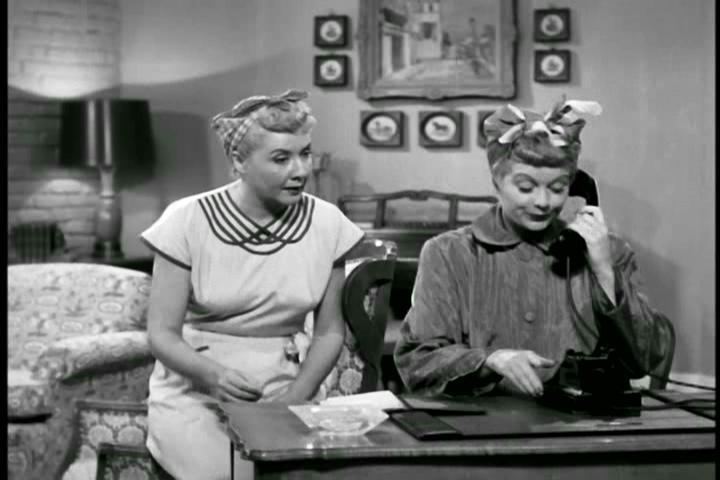 I Love Lucy (1x01- The Girls Want To Go To A Nightclub) - Lucille Ball ...