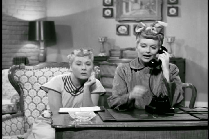 I Love Lucy (1x01- The Girls Want To Go To A Nightclub) - Lucille Ball ...