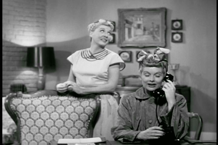 I Love Lucy (1x01- The Girls Want To Go To a Nightclub) - Lucille Ball ...