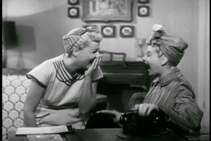 I Love Lucy (1x01- The Girls Want To Go To a Nightclub) - Lucille Ball ...