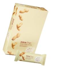 thinkThin High Protein Bars, Chunky Peanut Butter, 2.1 Ounce