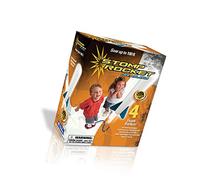 The Original Stomp Rocket Jr. Glow, 4 Rockets