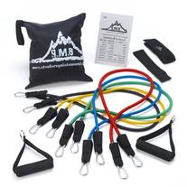 Black Mountain Products Resistance Band Set with Door Anchor