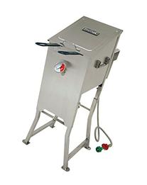 Bayou 700-701 4 Gallon Stainless Steel Propane Deep Fryer W