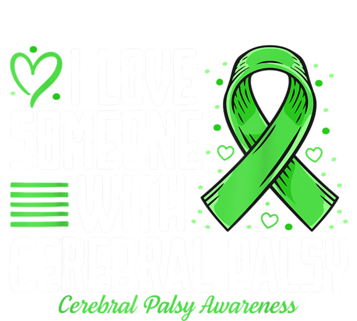 Cerebral Palsy Awareness I Love Someone With Cerebral Palsy Ladies Long Sleeve Shirt