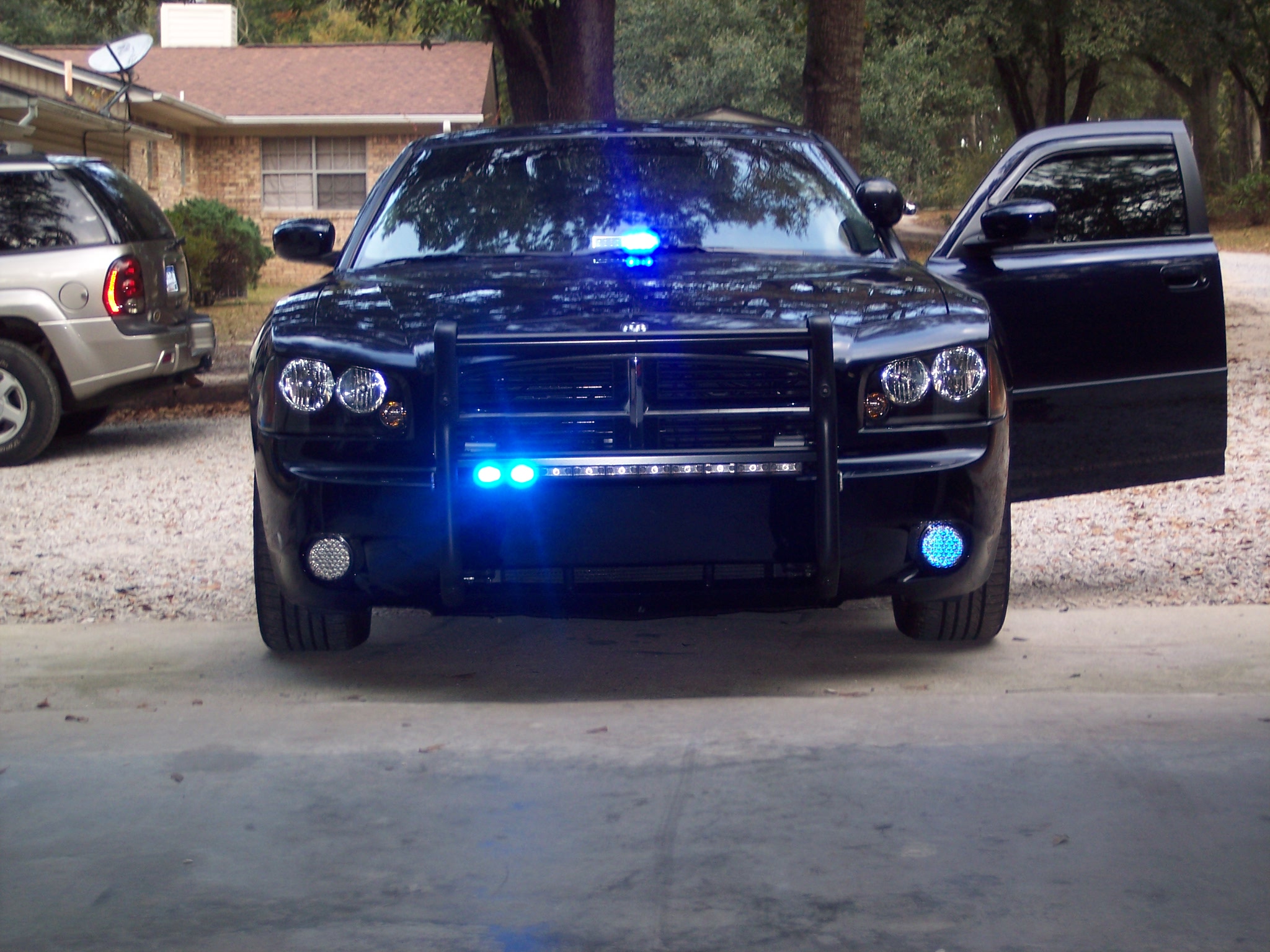 Undercover Police Car Wallpaper