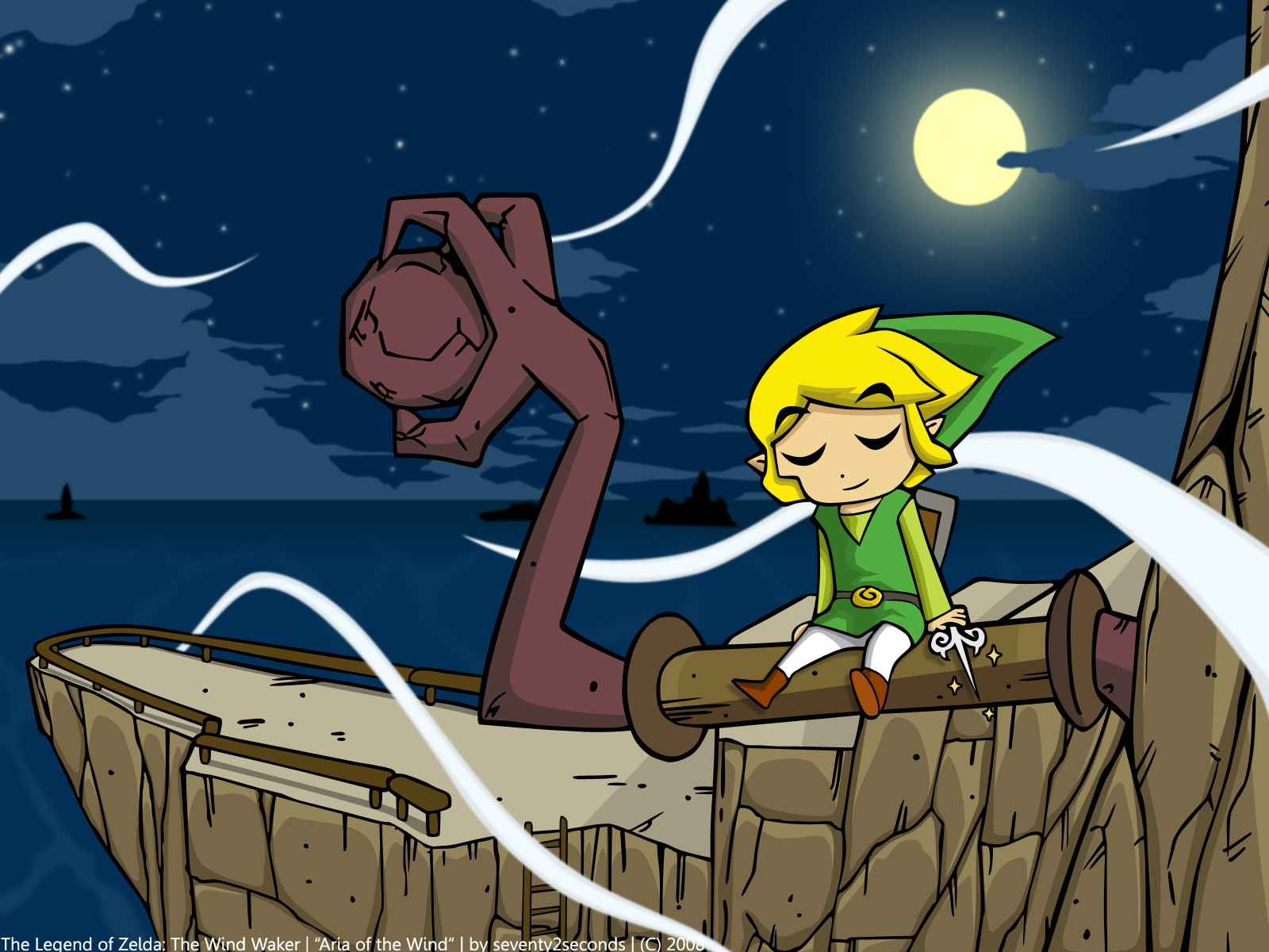 HD wallpaper Link The Legend Of Zelda Wind Waker video games  representation  Wallpaper Flare