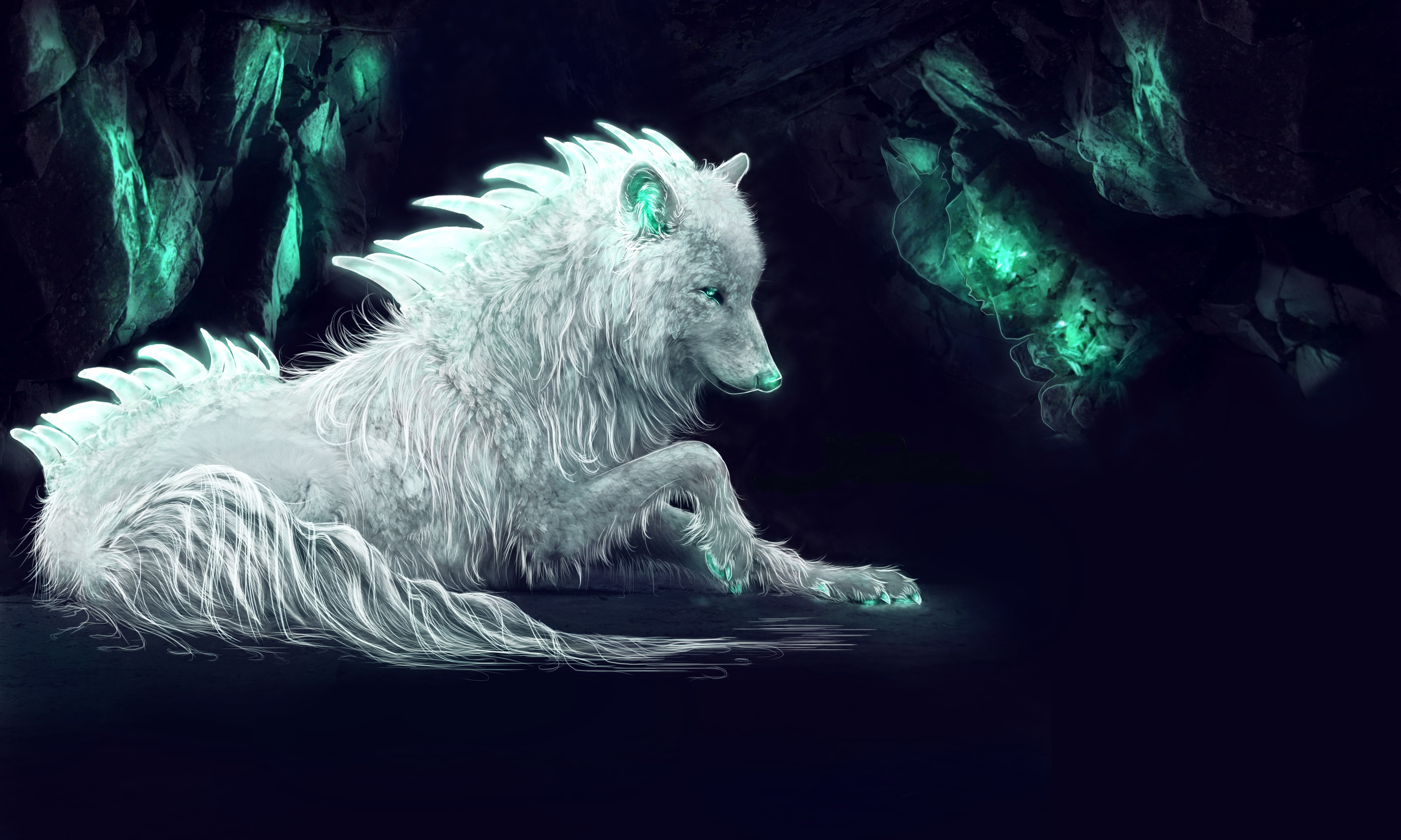 White Wolf Wallpaper 1920x1080