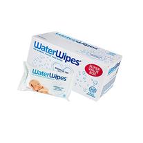 WaterWipes Sensitive Baby Wipes, Natural & Chemical-Free, 9 