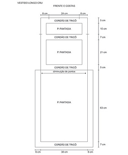 Ravelry: Vestido Longo de Tricô pattern by Manequim Online