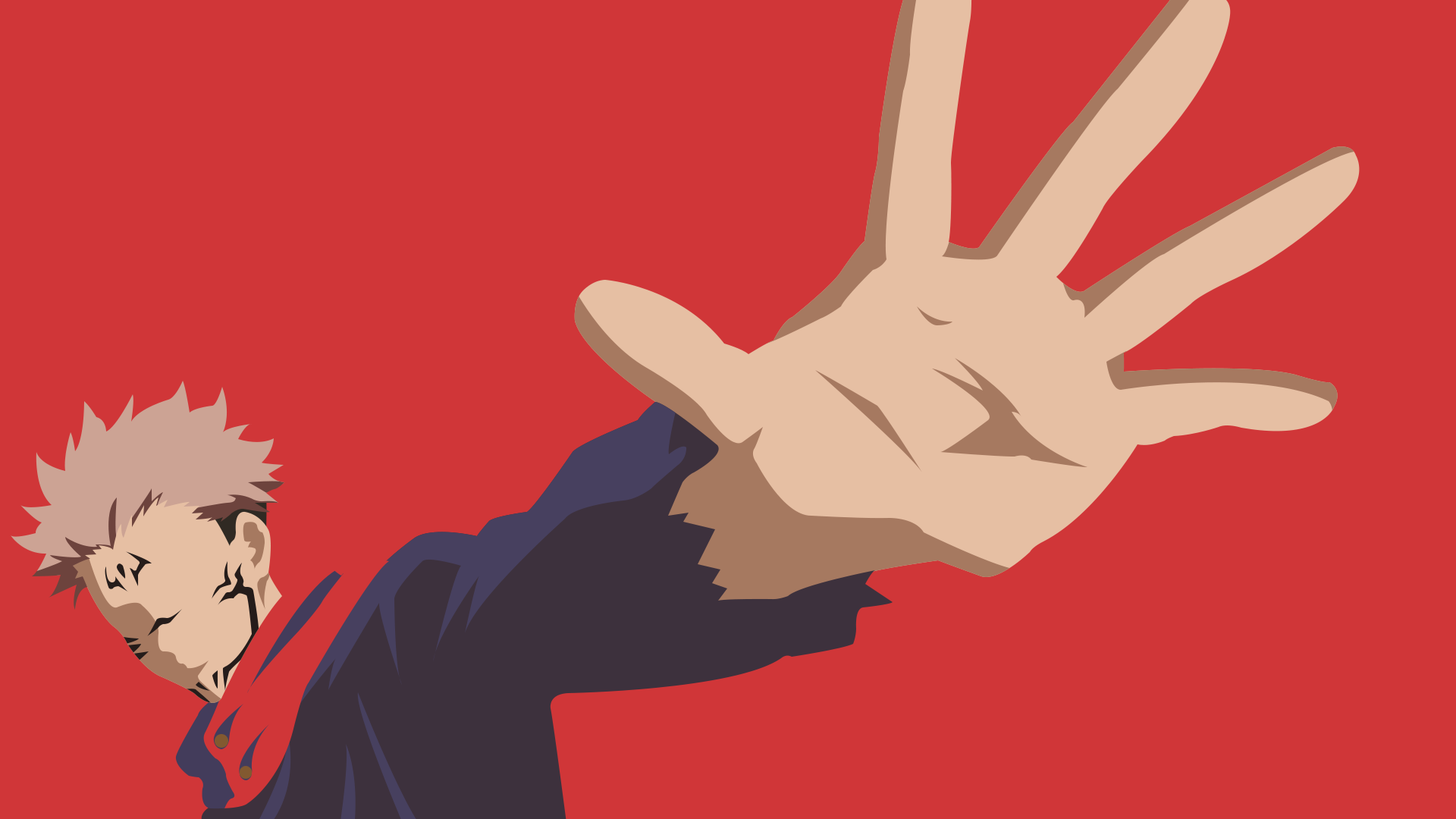 Jujutsu Kaisen Wallpaper Sukuna From Jujutsu Kaisen Minimalist | Images ...