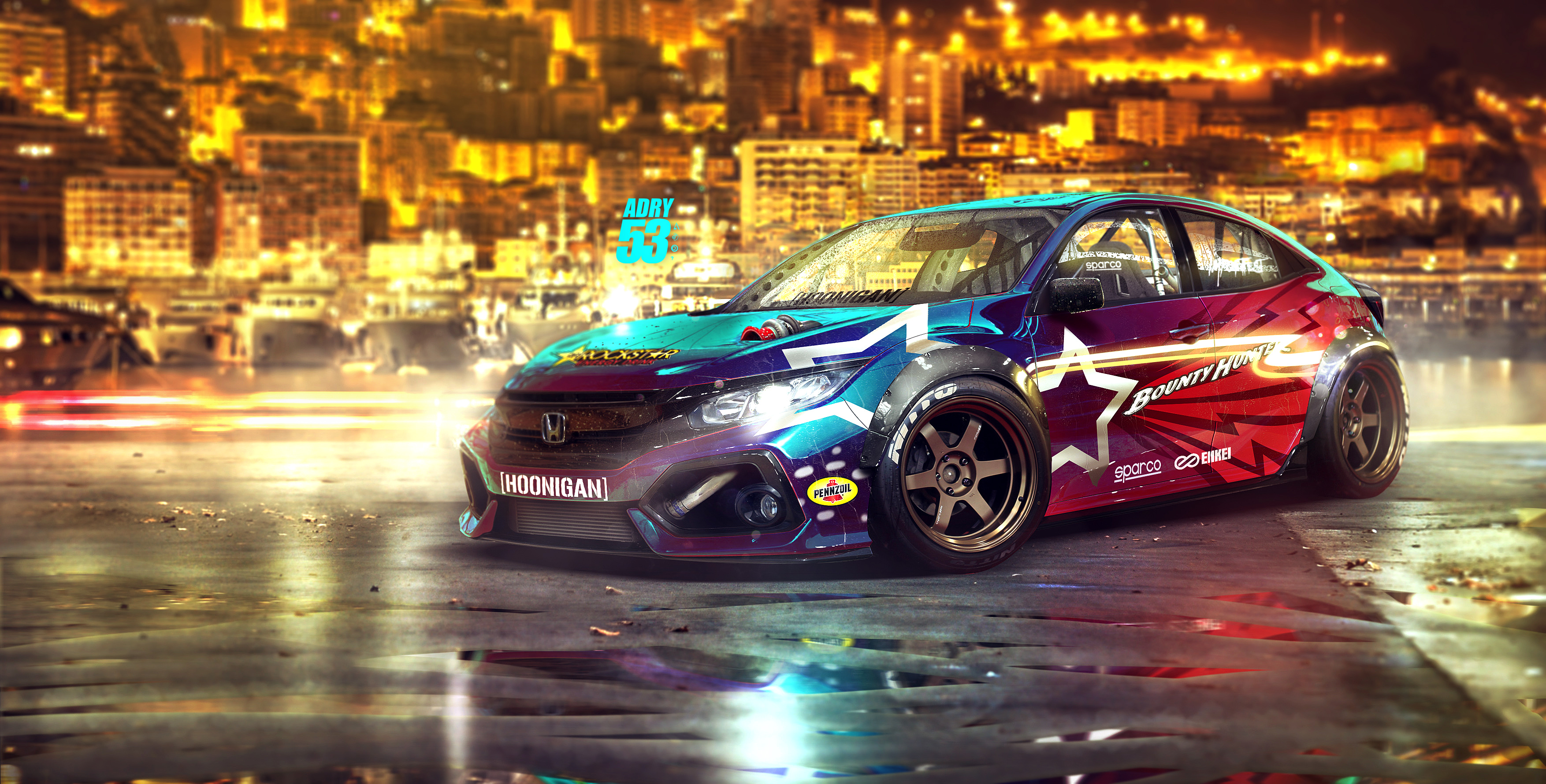 Honda Civic Hatchback Wallpaper