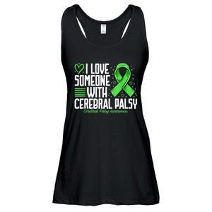 Cerebral Palsy Awareness I Love Someone With Cerebral Palsy Ladies Essential Flowy Tank