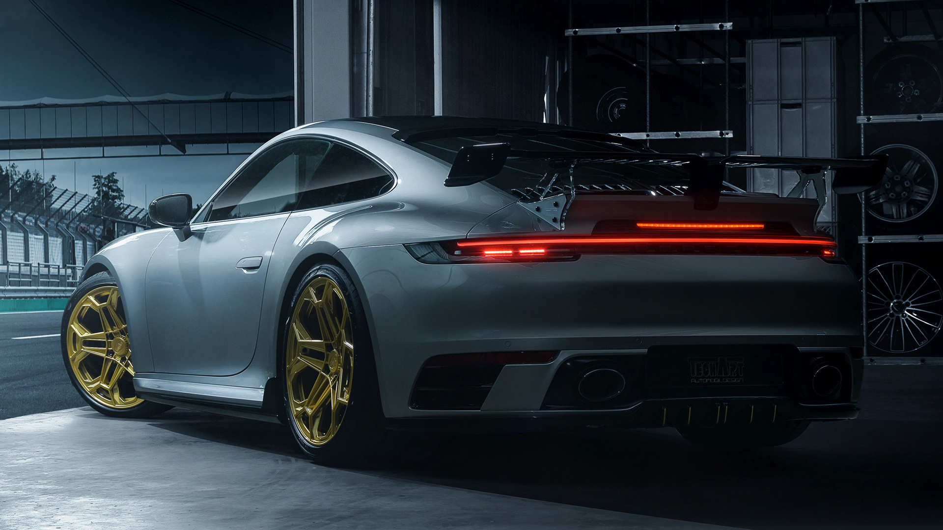 Techart Porsche Taycan Aerokit 2021 Wallpaper - Photos