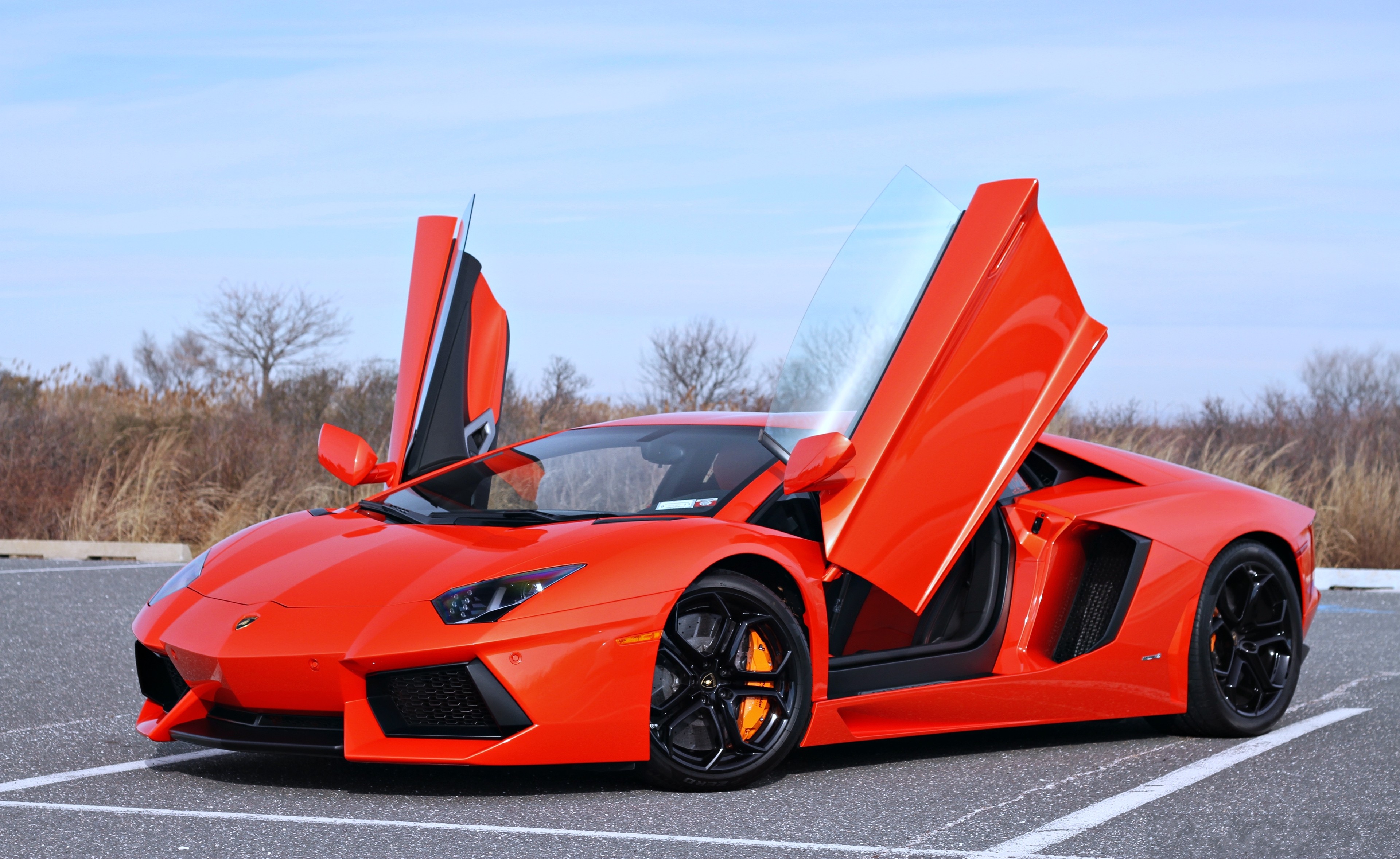 4K Lamborghini Aventador LP700-4 Wallpapers | Background Images