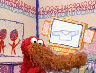 Elmo as a Snuffleupagus (The Street We Live On) - Elmo Photo (41192924 ...