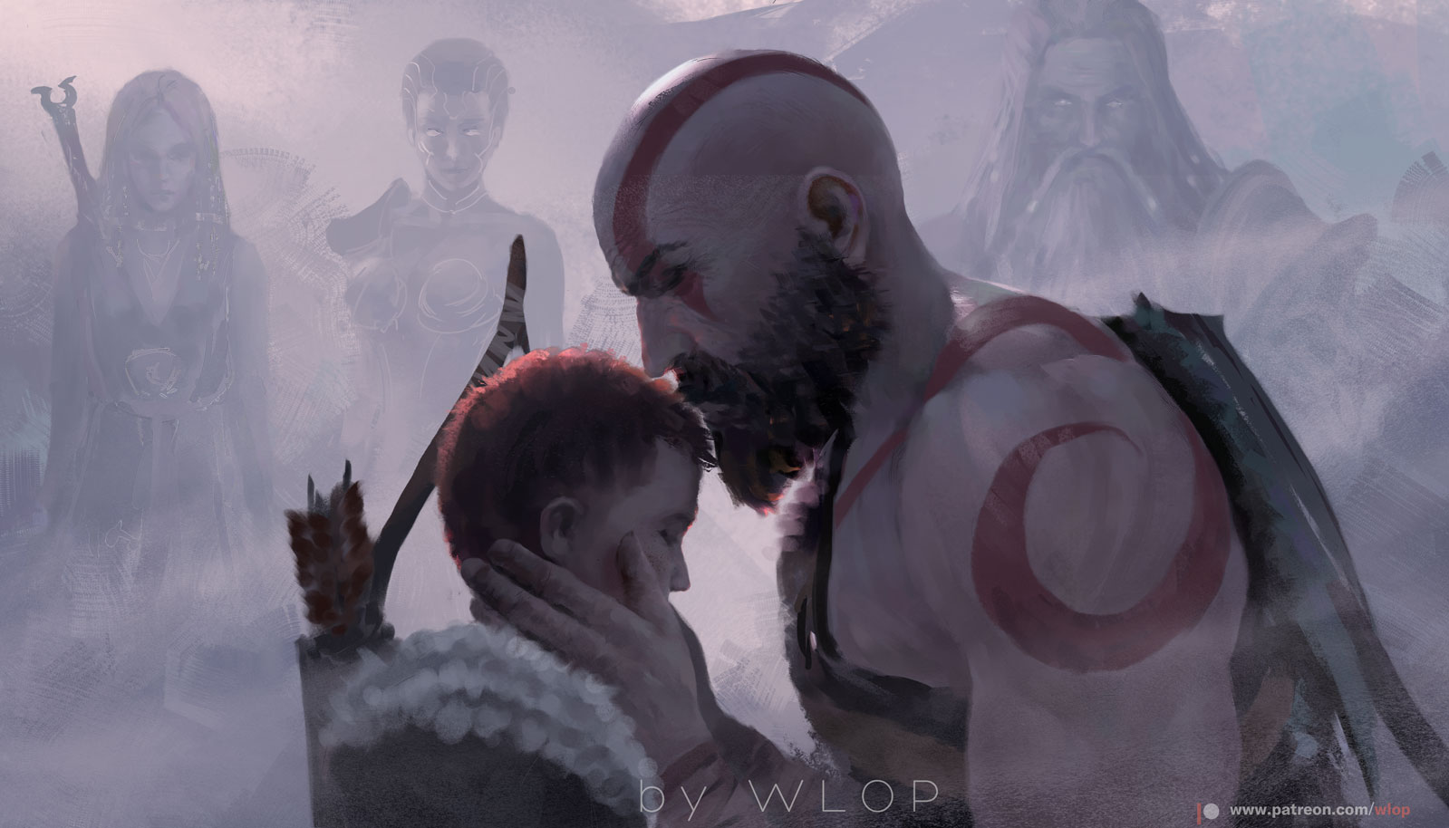 Atreus God Of War 4 Fanart Kratos God Of War God Of War God Of Wars ...