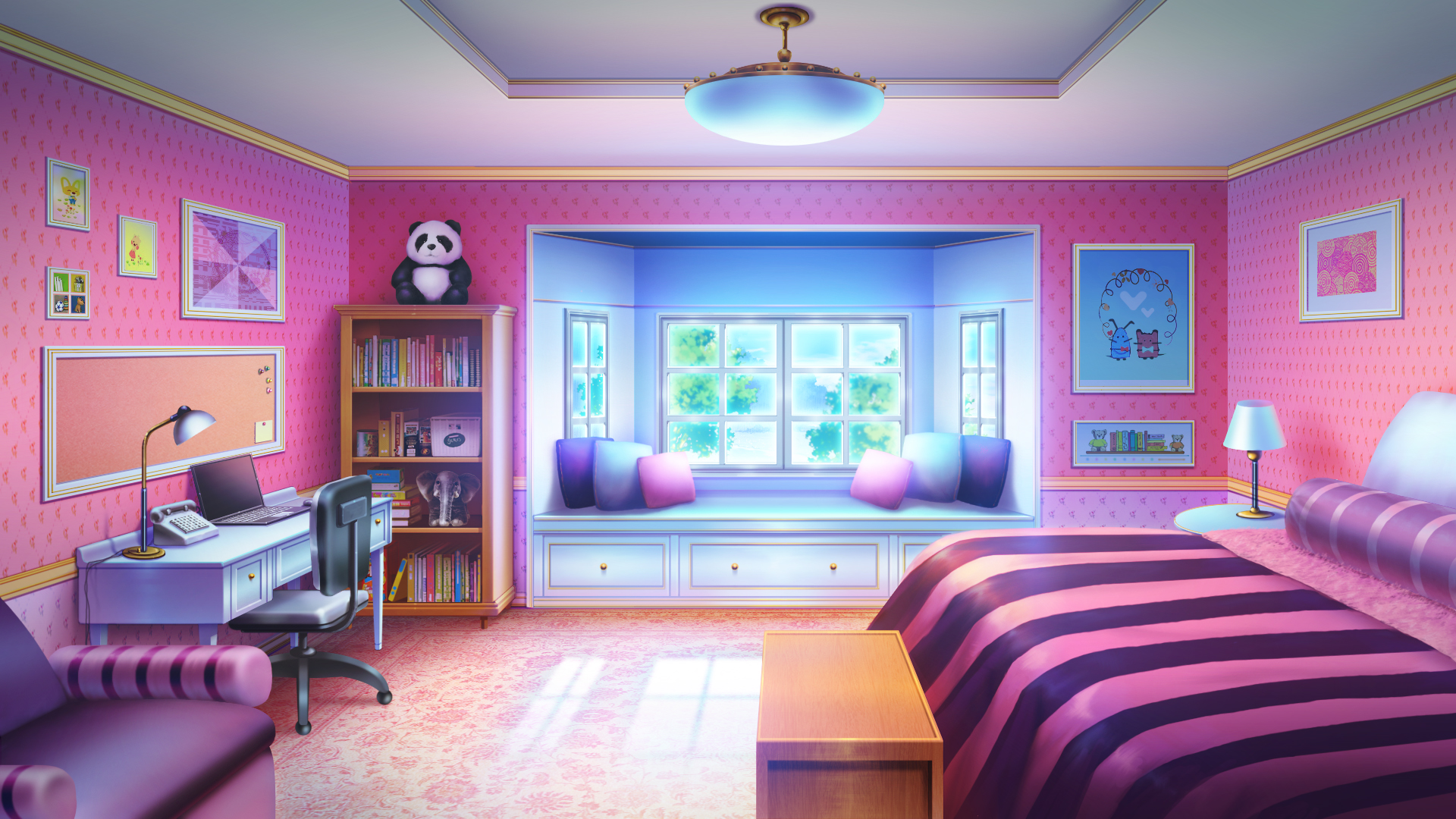 Tải 500 Background anime quarto Full HD chất lượng cao