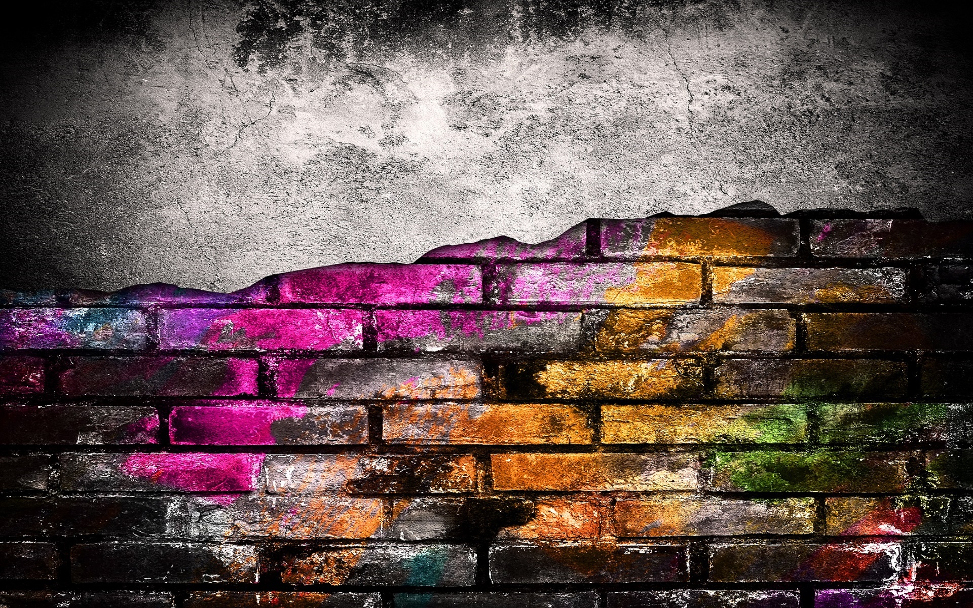 Graffiti Brick Wall Hd