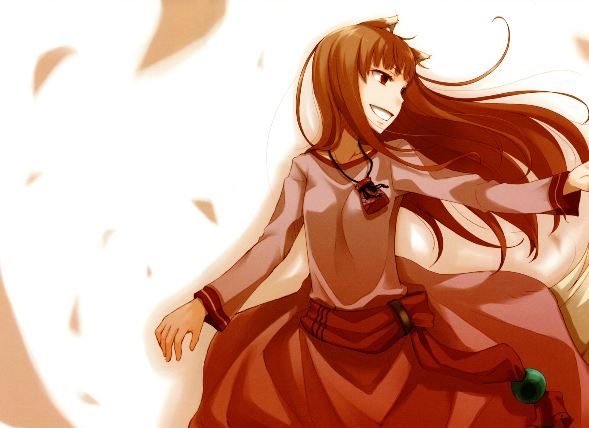 Anime Spice and Wolf HD Wallpaper