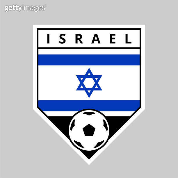 Angled Shield Football Team Badge of Israel 이미지 (1818994054) - 게티이미지뱅크