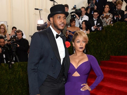 Carmelo Anthony and LaLa Anthony