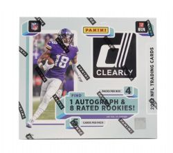 2022 FOOTBALL -  PANINI CLEARLY DONRUSS - HOBBY BOX