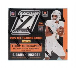 2022 FOOTBALL -  PANINI ZENITH - HOBBY BOX