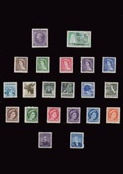 CANADA -  1953-1954 COMPLETE YEARS SET, 22 NEW STAMPS