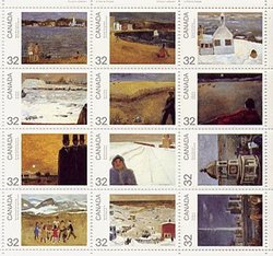 CANADA -  STAMP SHEET #1027A