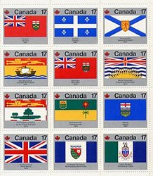 CANADA -  STAMP SHEET #832A