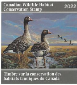 CANADIAN WILDLIFE HABITAT CONSERVATION STAMP -  2022 