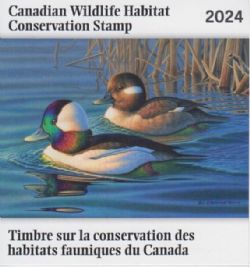 CANADIAN WILDLIFE HABITAT CONSERVATION STAMP -  2024 