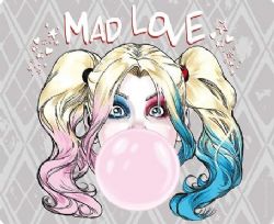 DC COMICS -  MOUSEPAD - HARLEY QUINN MAD LOVE