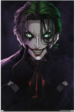 DC COMICS -  THE JOKER ANIME - SMILE (56 CM X 86.5 CM)