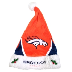 DENVER BRONCOS -  SANTA HAT