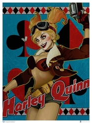 HARLEY QUINN -  ART PRINT DC BOMBSHELLS