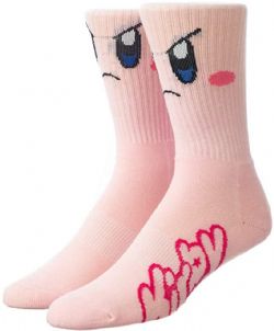 KIRBY -  BIG FACE CREW SOCKS