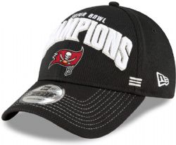 TAMPA BAY BUCCANEERS -  ADJUSTABLE BLACK CAP - SUPER BOWL CHAMPIONS 2021