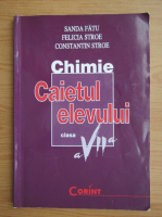 Sanda Fatu - Chimie. Caietul elevului. Clasa a VII-a