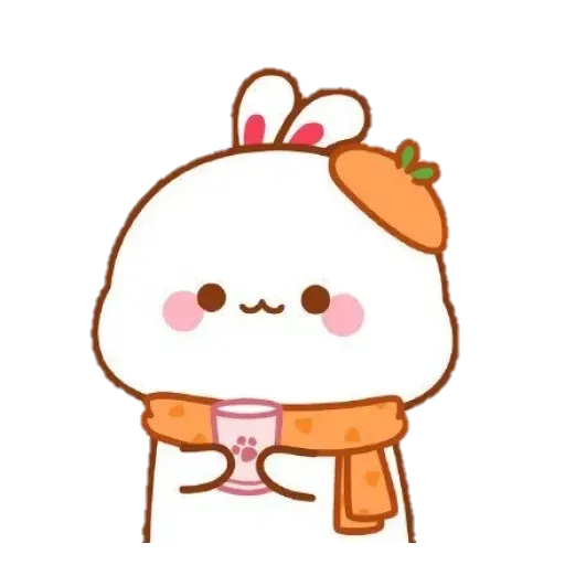 cute rabbit- Sticker