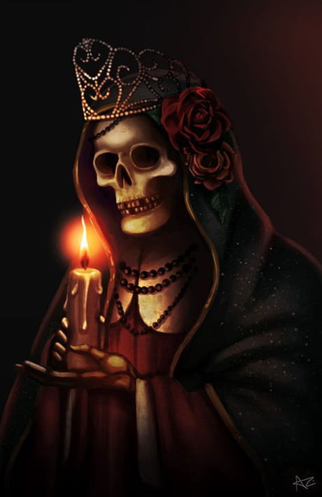 Santa muerte saint death HD phone wallpaper  Peakpx