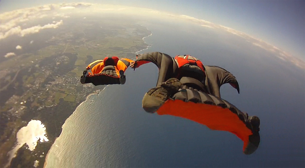 10. Wingsuit Flying