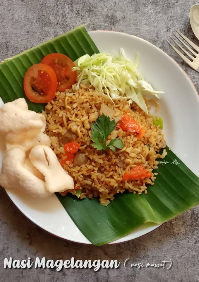 Foto resep Nasi Magelangan (nasi mawut)