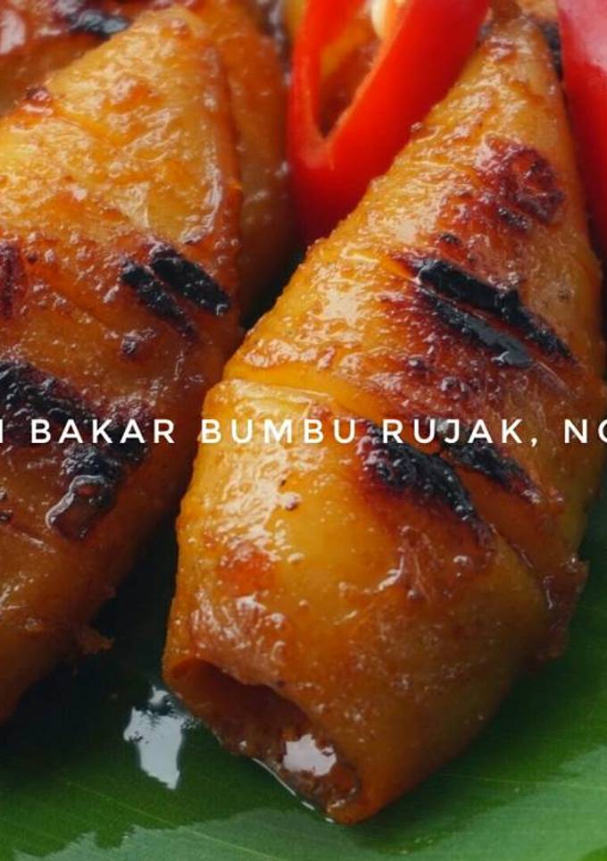 Foto resep Cumi Bakar Bumbu Rujak